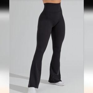 Buffbunny Collection Legacy Flare Legging Womens Small Onyx Black